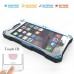 iPhone 6 6s 4.7 - R-Just Heavy Duty Light Weight Waterproof Shockproof Dustproof Aluminum Protective Phone Cover Case - Blue